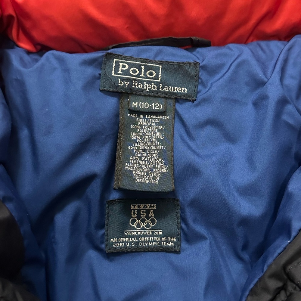 Polo Ralph Lauren Team USA 2010 Winter Olympics Opening Ceremony Puffer Jacket - Picture 3 of 7